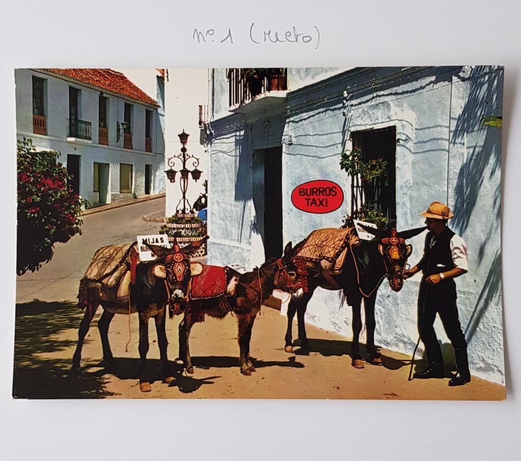 Anciennes cartes postales : rues typiques (Espagne), Enlèvement ou Envoi, 1960 à 1980, Affranchie, Espagne