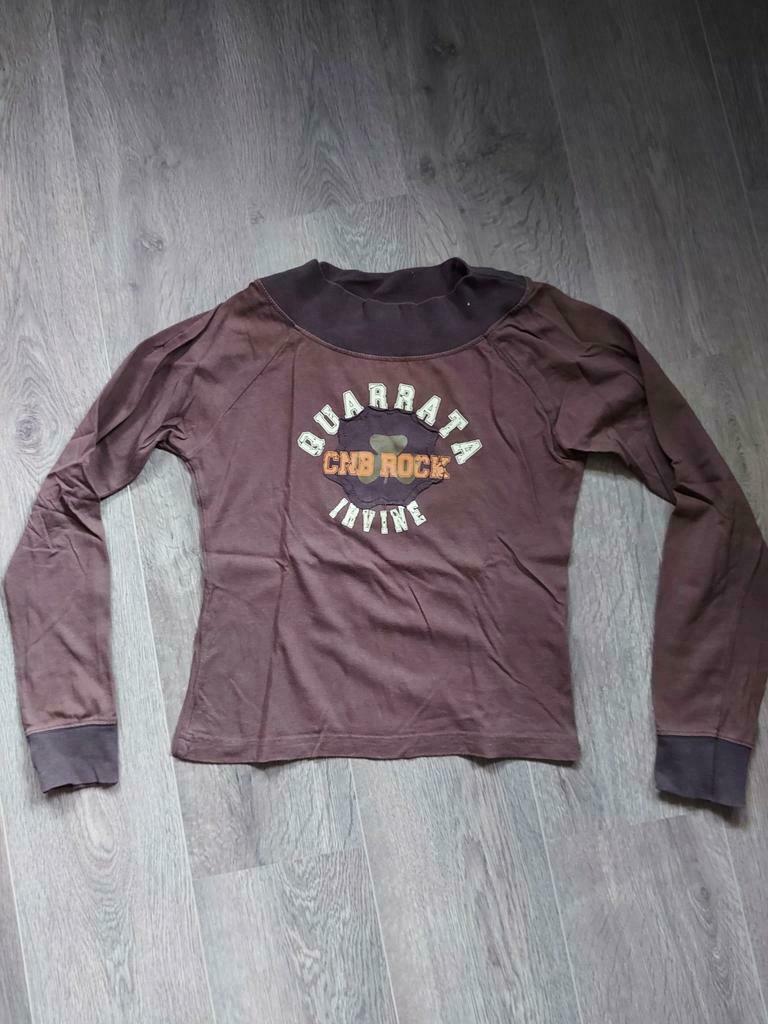 T-shirt met lange mouwen van CNB Jeans, Kleding | Dames, Bruin, Lange mouw, CNB Jeans, Gedragen