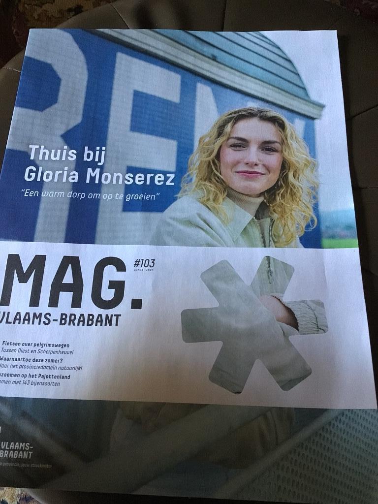 Magazine thuis bij Gloria Monserez, Ophalen of Verzenden