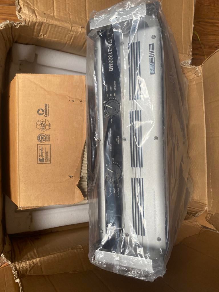 VPA21300MB power amplifier 2x1300 W RMS, TV, Hi-fi & Vidéo, Amplificateurs & Ampli-syntoniseurs, Enlèvement, Neuf