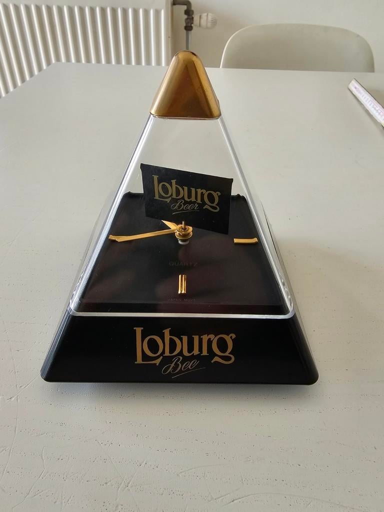 Loburg bierklok,, Ophalen of Verzenden, Zo goed als nieuw