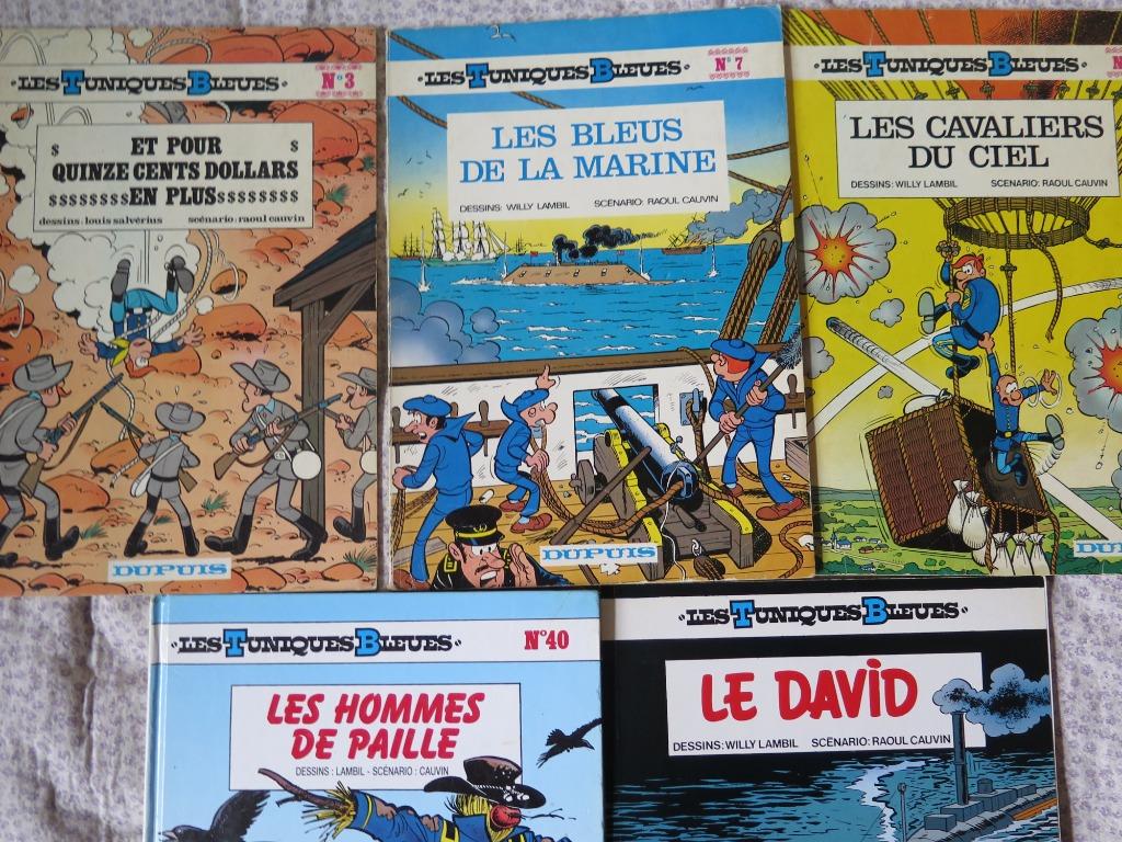 Les tuniques bleues, Plusieurs BD, Enlèvement ou Envoi, Utilisé, Dupuis