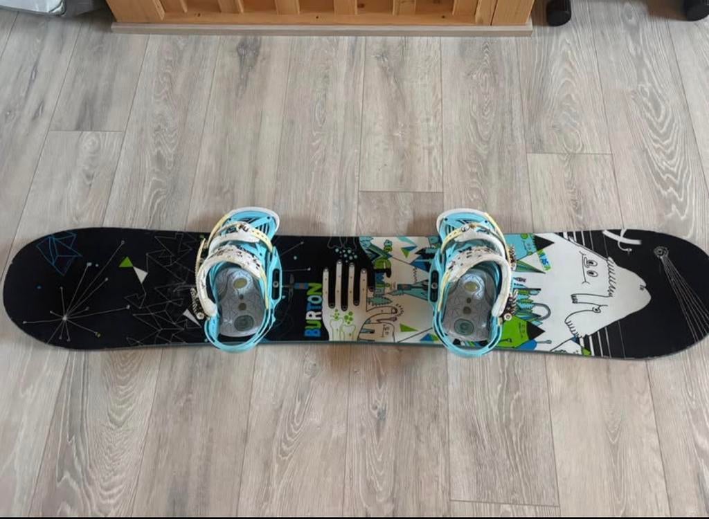 Snowboard dames, Ophalen, Zo goed als nieuw, Bindingen