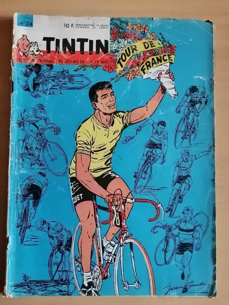 Le journal de Tintin numéro 24 - Tour de France 1964, Enlèvement ou Envoi, Journal