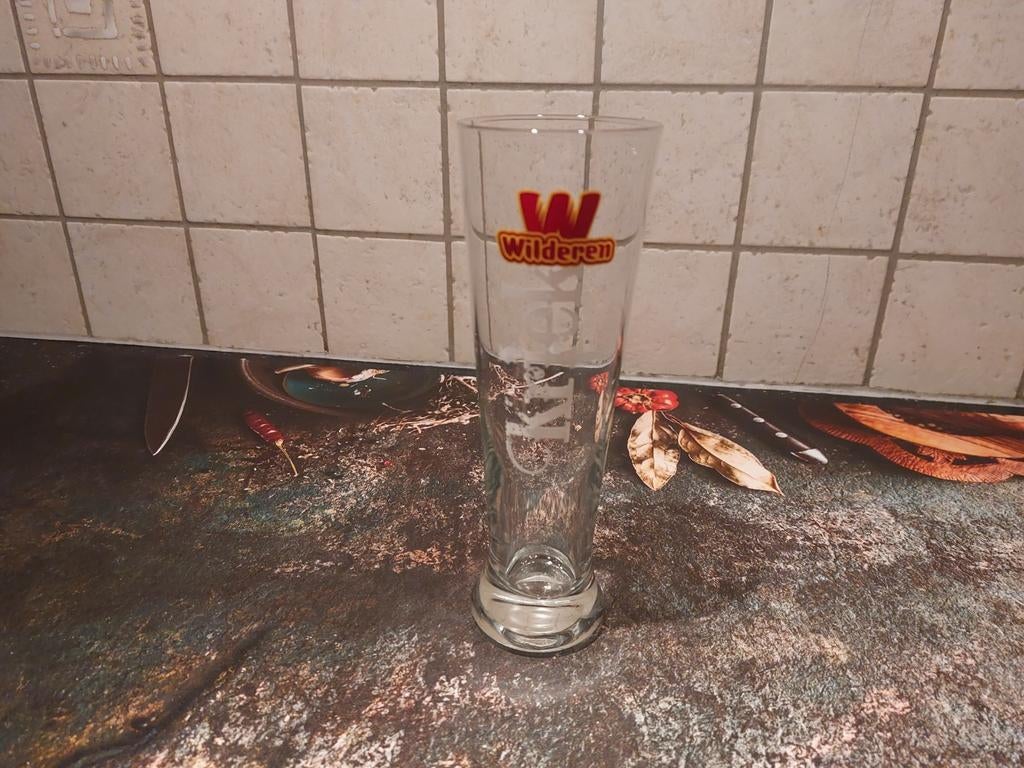 Bierglas brouwerij Wilderen, Ophalen of Verzenden, Zo goed als nieuw, Bierglas