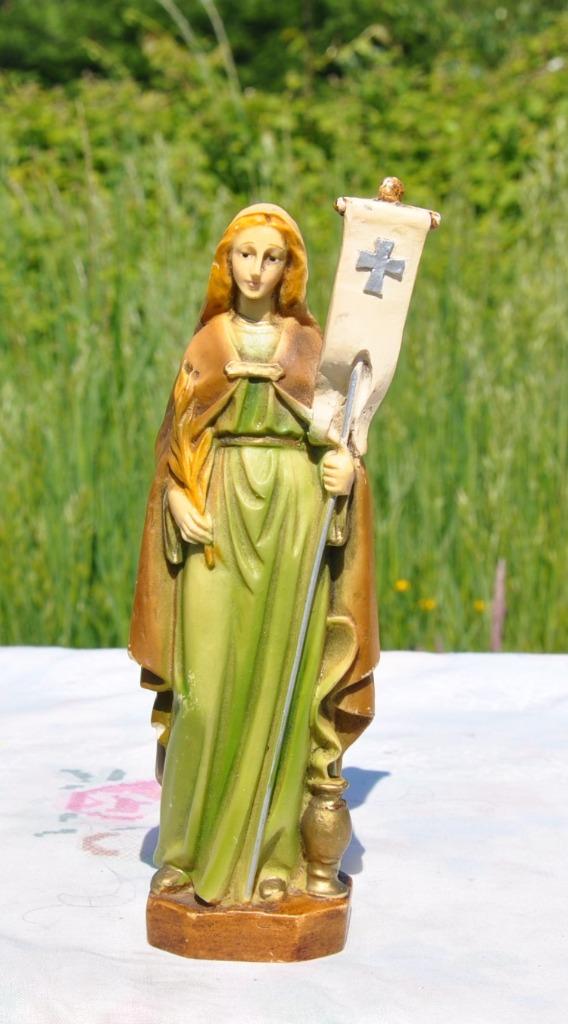statue sainte odile en resine, Ophalen of Verzenden