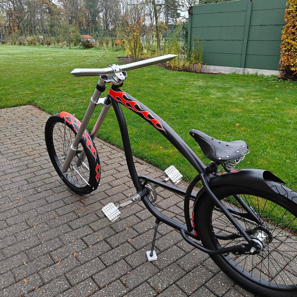 Unieke Amerikaanse fiets, Fietsen en Brommers, Ophalen, Nirve, Staal, Heren
