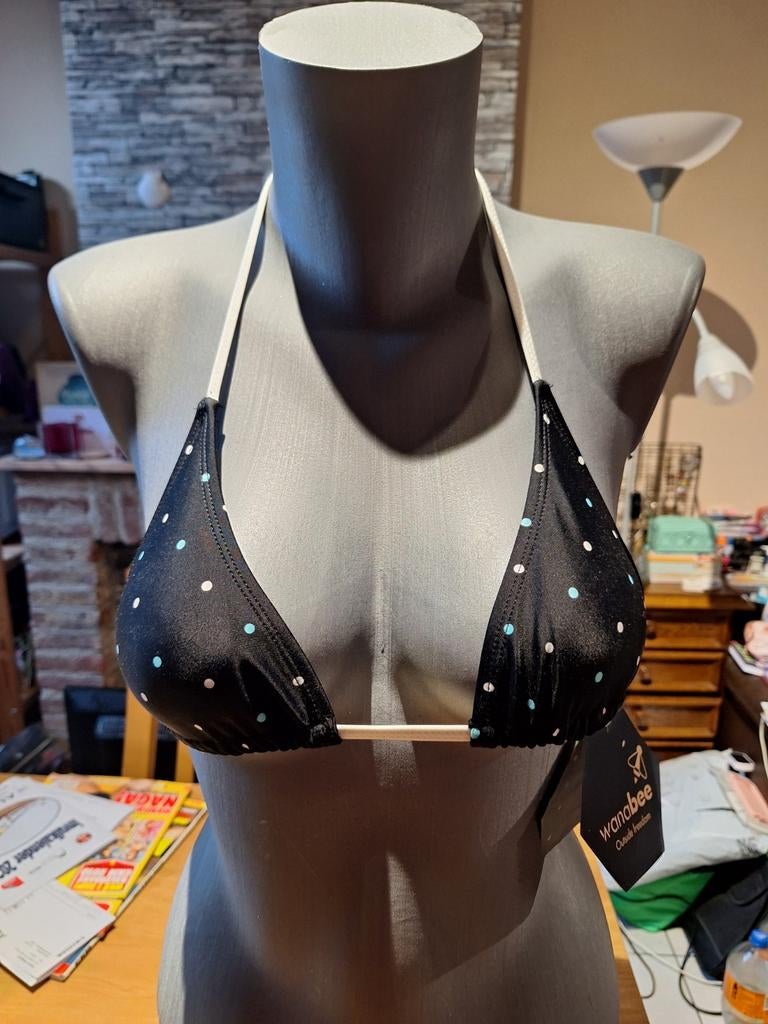 Wannabee,bikinitopje,maat 36,, Zwart, Ophalen of Verzenden, Bikini, Wannabee