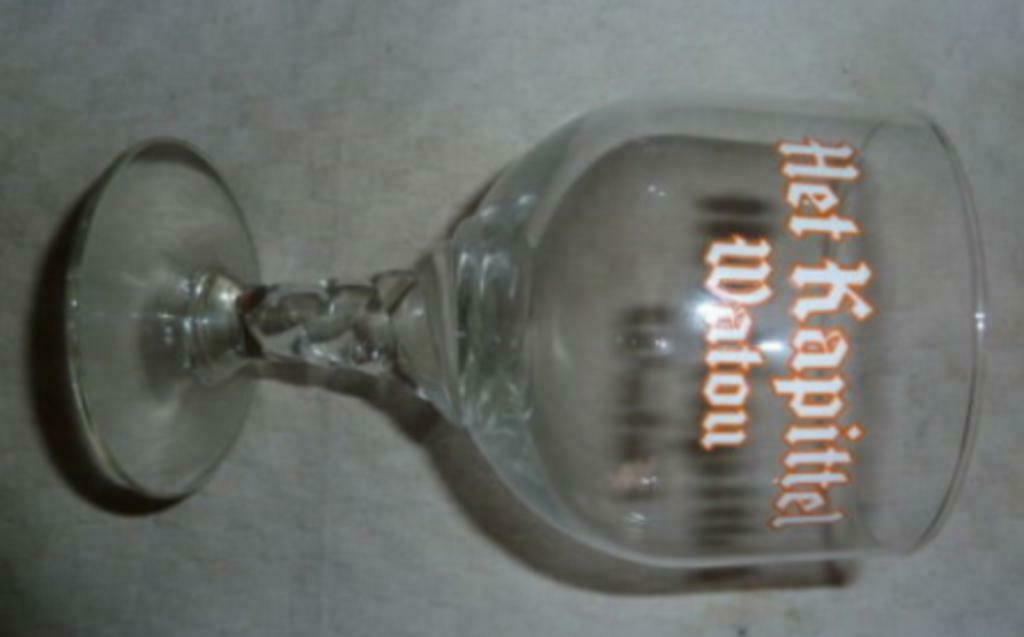 #A bier glas HET KAPITTEL - WATOU Leroy Breweries - Watou, Ophalen of Verzenden, Nieuw, Bierglas