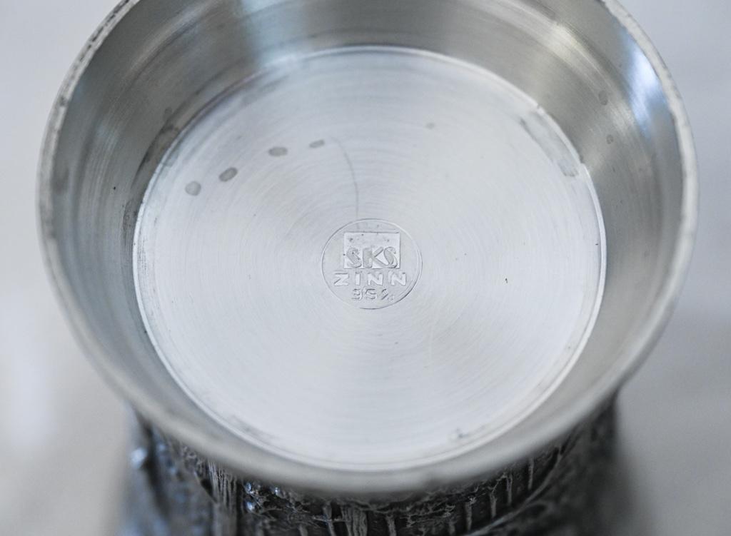 beker tin, Antiek en Kunst, Ophalen