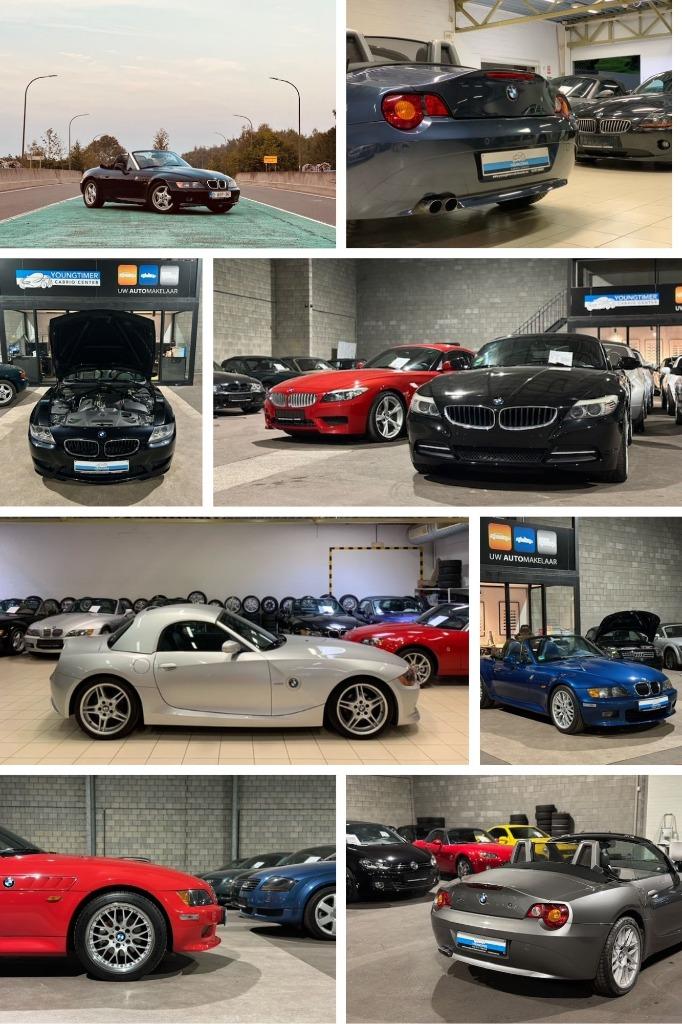 BMW Z3 & Z4 | Steeds meer dan 20 exemplaren in voorraad., Auto's, Achterwielaandrijving, Cabriolet, Bedrijf, 2 deurs