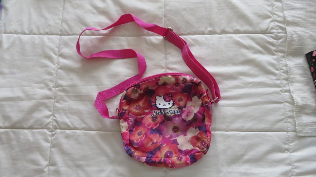 Sac en bandoulière tissus Hello Kitty, Enlèvement ou Envoi, Utilisé, Rose