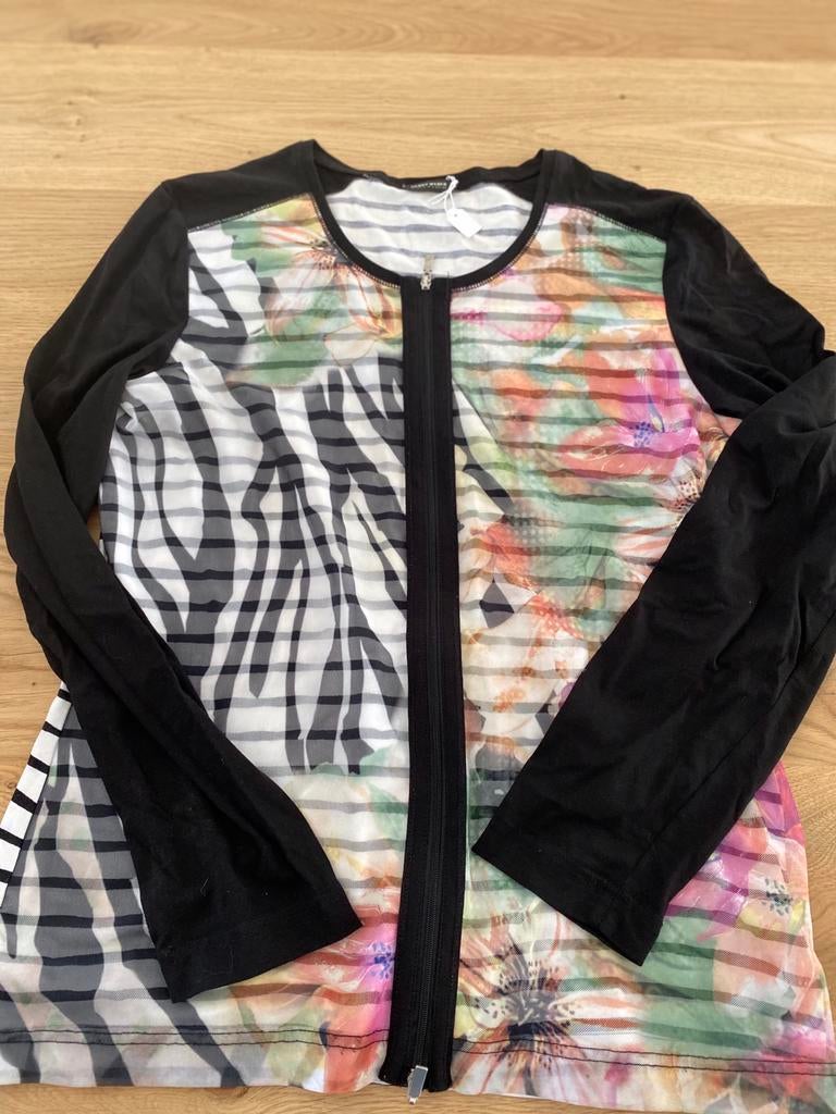 Pulleke Gerry Weber, Maat 38/40 (M), Zwart, Ophalen of Verzenden, Zo goed als nieuw