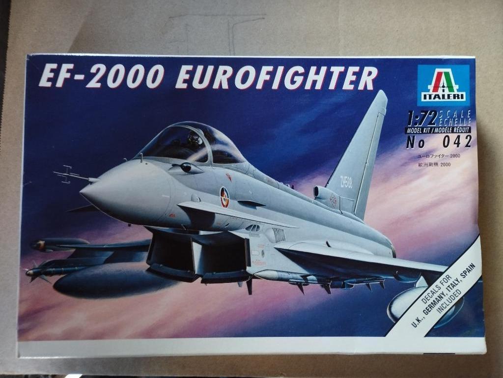ITALERI 042 EF-2000 TYPHOON EUROFIGHTER, Hobby & Loisirs créatifs, Modélisme | Avions & Hélicoptères, Neuf, Italeri, Enlèvement