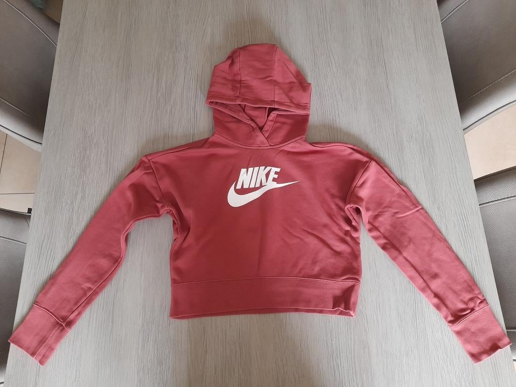 Roze hoedie Nike 152, Kinderen en Baby's, Kinderkleding | Maat 152, NIKE, Meisje, Trui of Vest, Ophalen of Verzenden