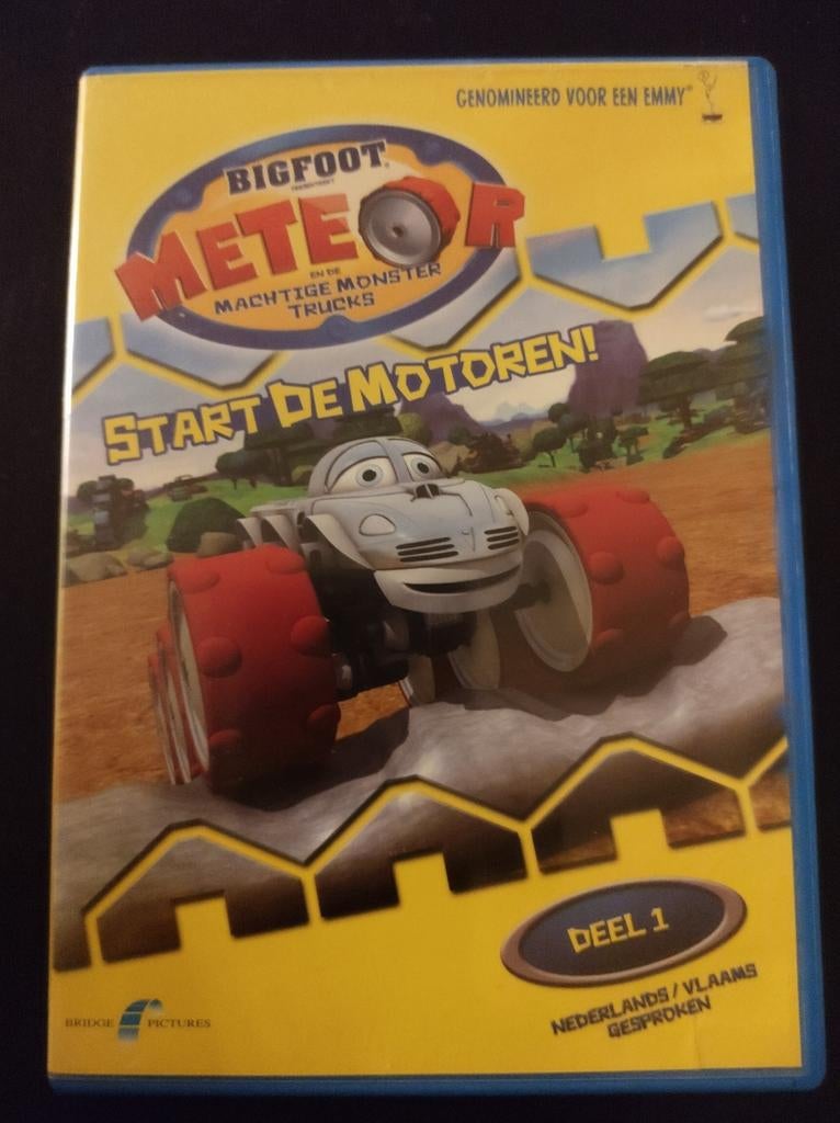 DVD Bigfoot Meteor - start de motoren, Alle leeftijden, Ophalen of Verzenden, Gebruikt