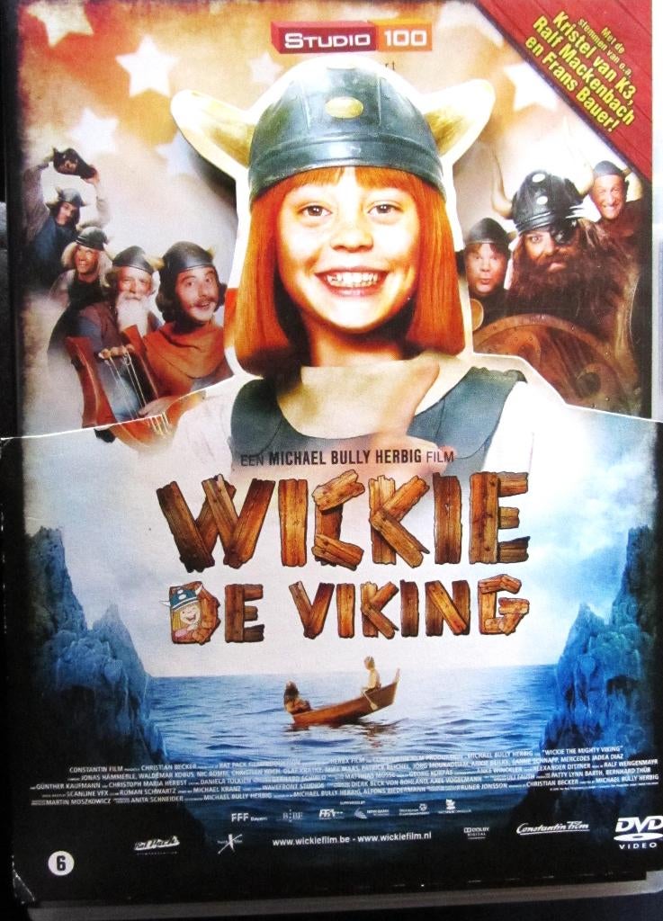 DVD AVONTUUR- WICKIE DE VIKING, Cd's en Dvd's, Alle leeftijden, Ophalen of Verzenden, Gebruikt