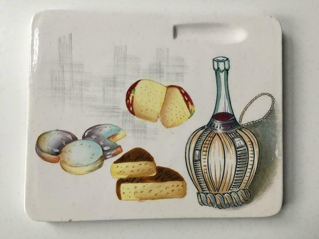 Porseleinen kaasplank vintage, Antiek en Kunst, Ophalen of Verzenden