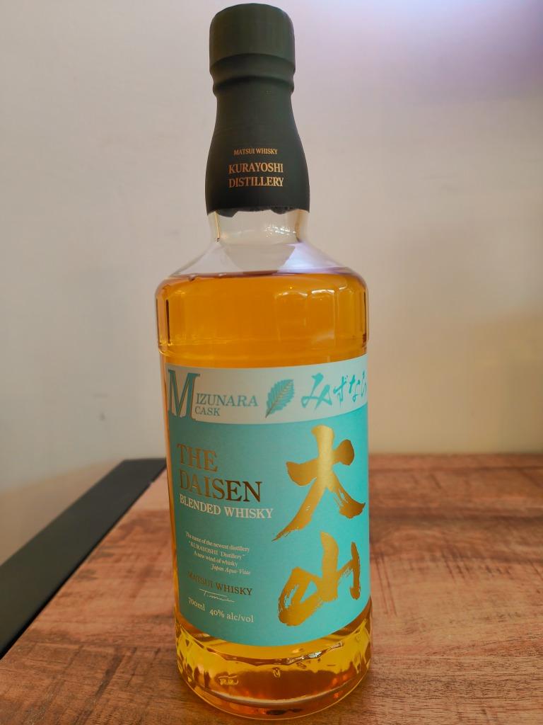 The Daisen Mizunara Cask Matsui Blended Whisky Kurayoshi 40%, Overige gebieden, Overige typen, Nieuw, Ophalen of Verzenden