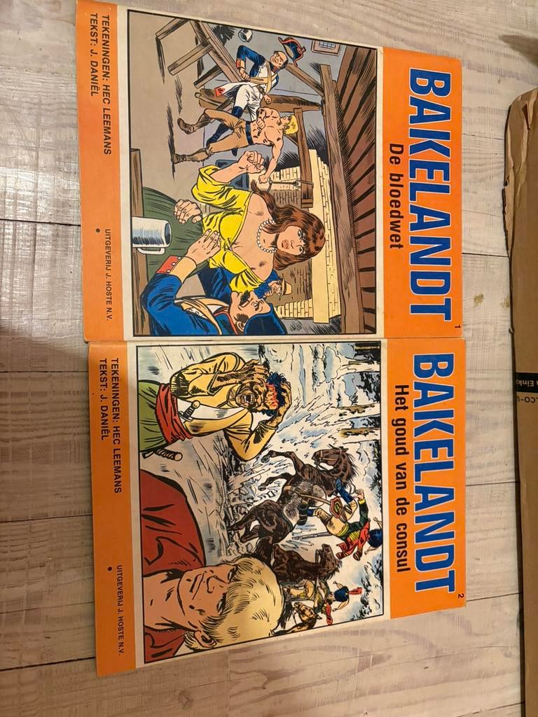 Bakelandt nrs 1+2 -Hec Leemans -1978, Boeken, Ophalen of Verzenden, Zo goed als nieuw
