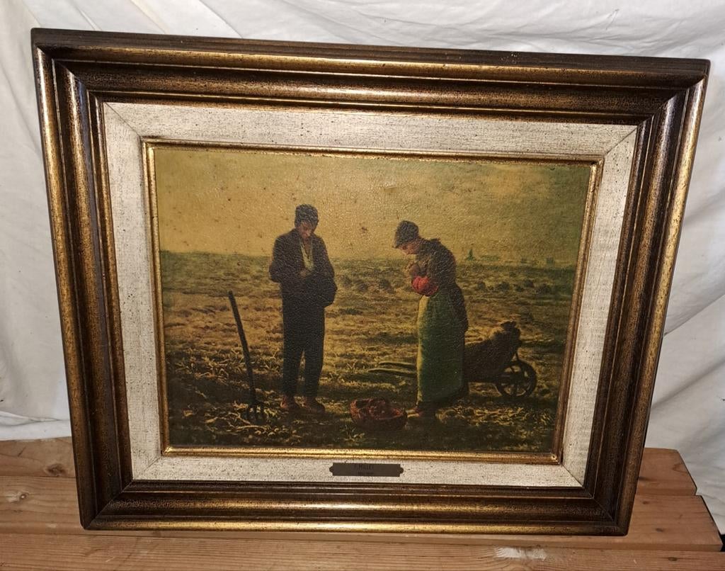 Kader kaders schilderij f millet Angeles decoratie, Ophalen of Verzenden