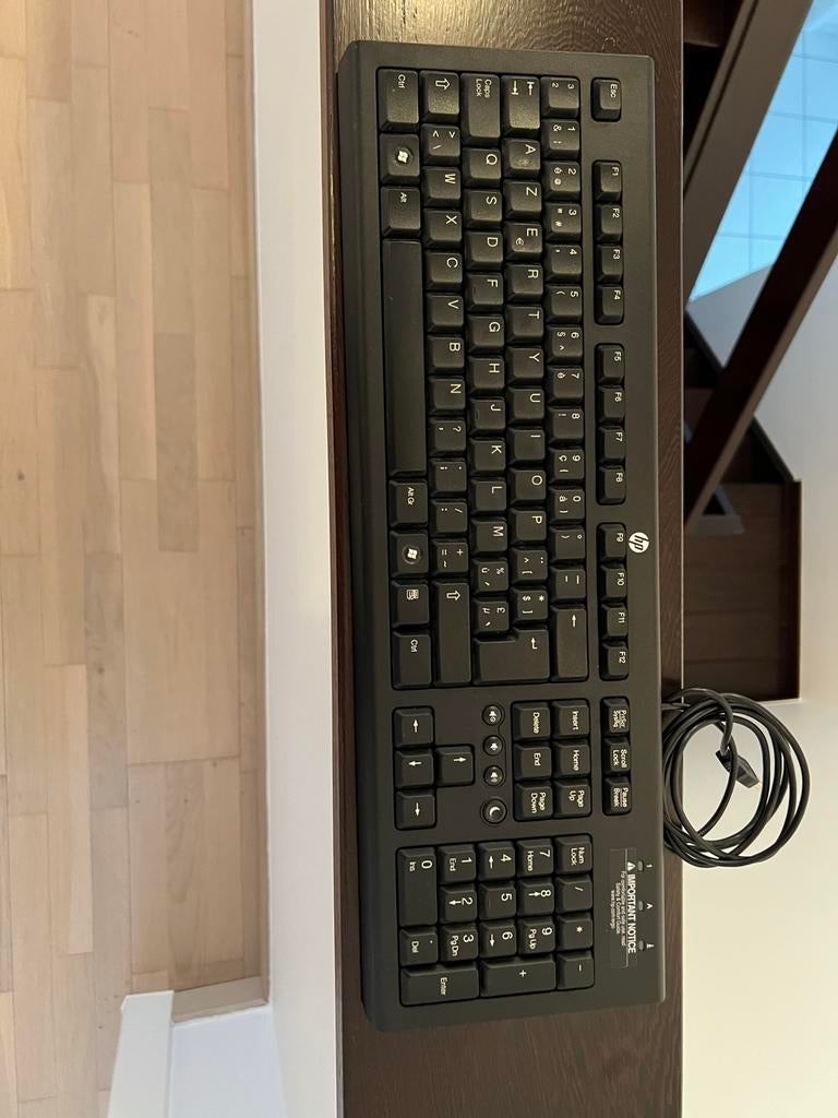 HP toetsenbord + draadloze muis, Ophalen, Gebruikt