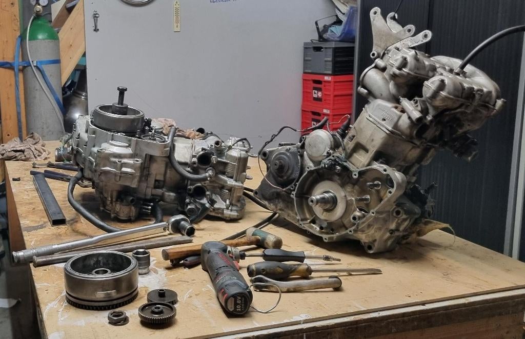 APRILIA PEGASO 650 MOTOR BLOK – ONDERDELEN, Enlèvement, Utilisé
