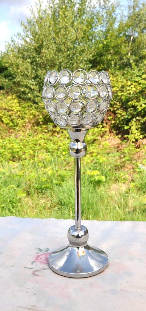 photophore sur pied metal, Enlèvement ou Envoi, Comme neuf, Chandelier