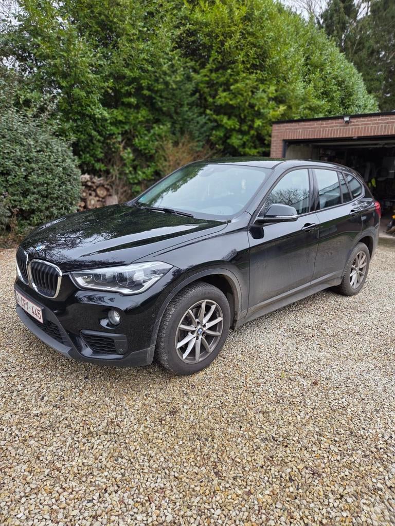 BMW X1 SDrive 18i, Auto's, BMW, Stof, Navigatiesysteem, Zwart, 5 zetels