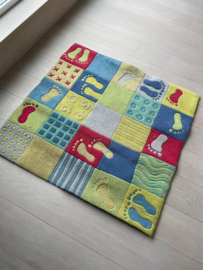 Tapijt 115 op 115, Huis en Inrichting, Ophalen, Gebruikt, Voor kinderen, Vierkant