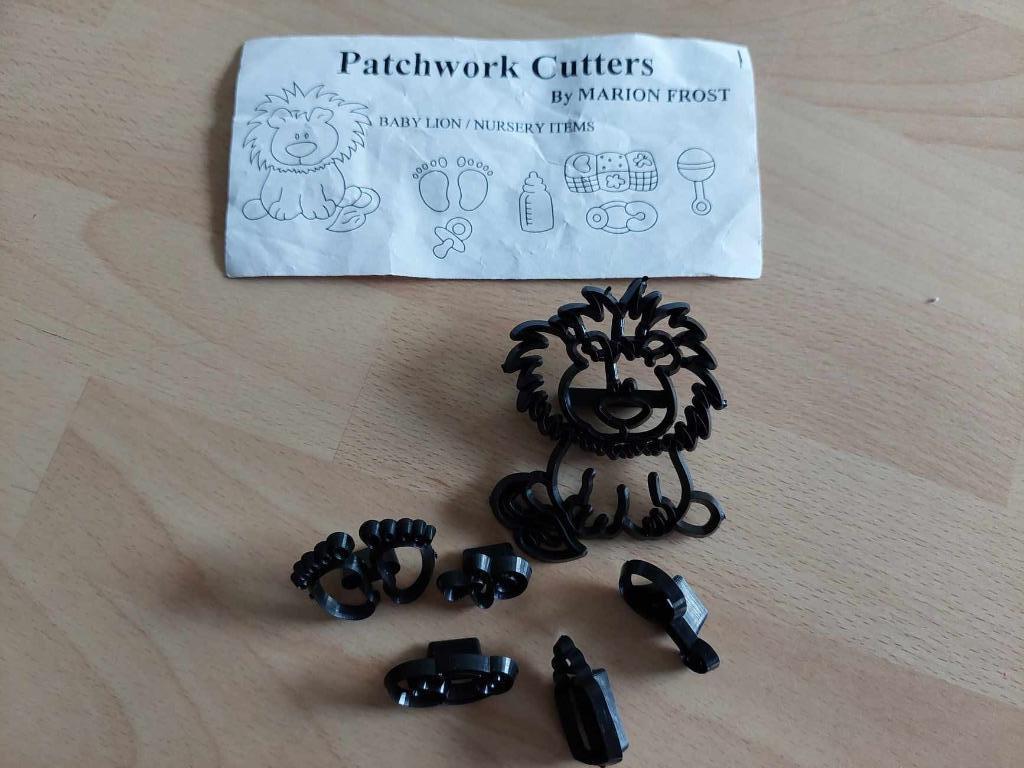 Patchwork Cutters ' Baby Lion & Nursery items ', Ophalen of Verzenden, Zo goed als nieuw, Taarten of Cupcakes, Overige typen