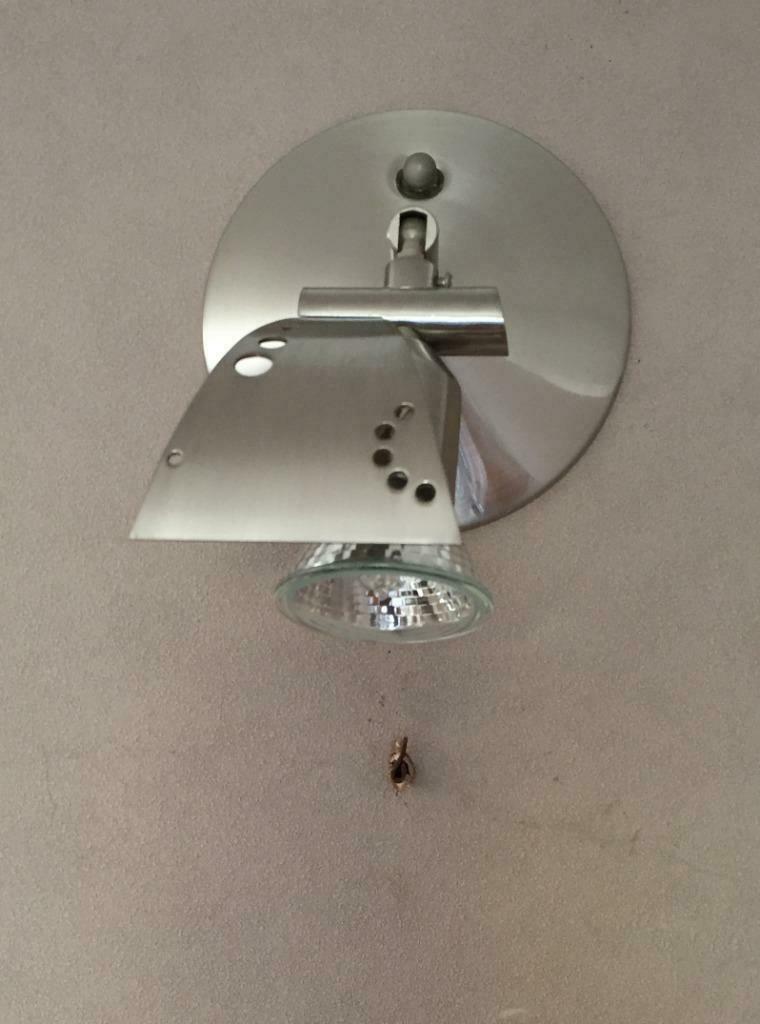 Plafond / opbouwspot incl. lichtbron, Spot encastrable ou Spot mural, Comme neuf, Métal ou Aluminium, Modern