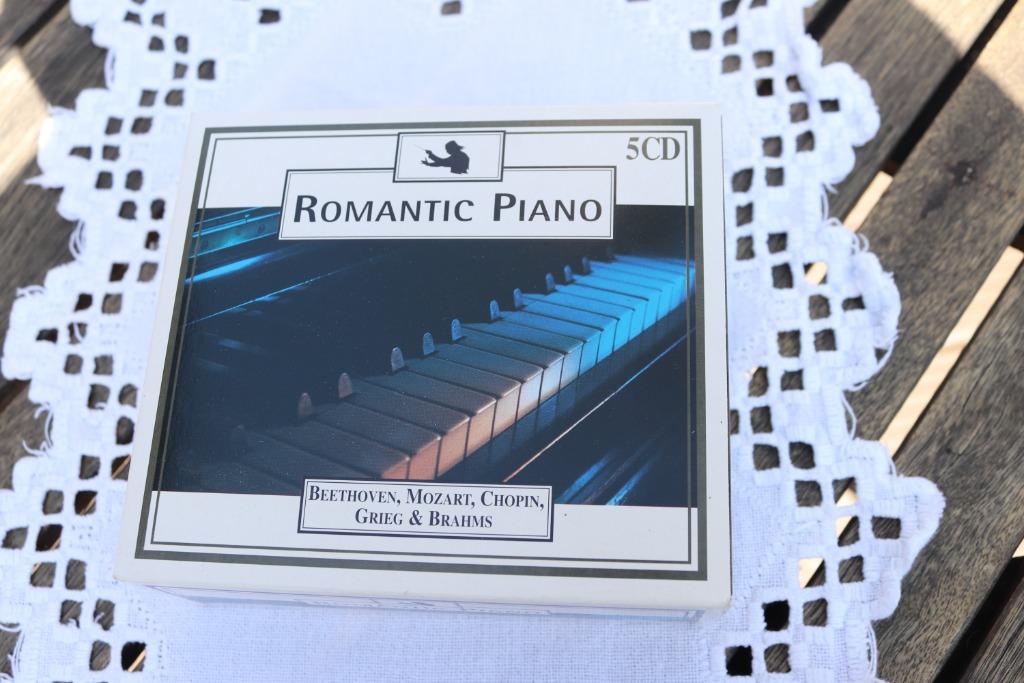 PIANO ROMANTIQUE - 5 CD, Enlèvement ou Envoi, Romantique, Comme neuf, Musique de chambre