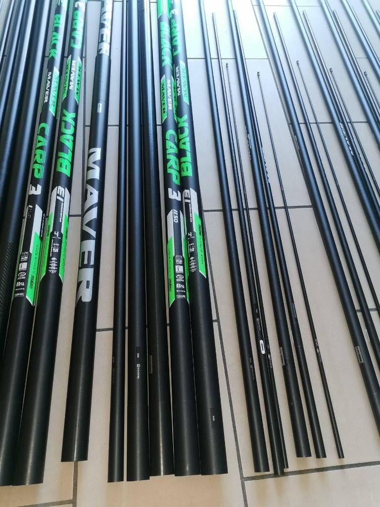 Maver BLACK CARP 3, Watersport en Boten, Ophalen, Gebruikt, Vaste hengel