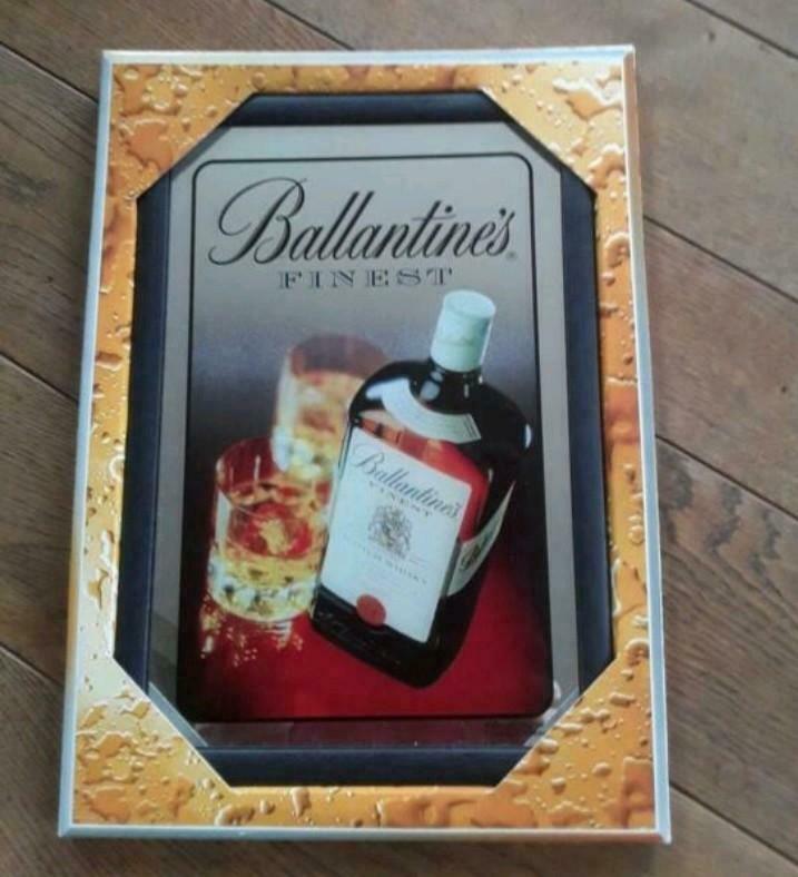Ballantine's spiegel. Nieuw, altijd verpakt!, Verzamelen, Ophalen of Verzenden, Nieuw