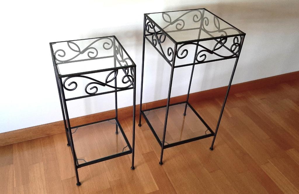 Smeedijzeren tafels, Antiek en Kunst, Ophalen of Verzenden