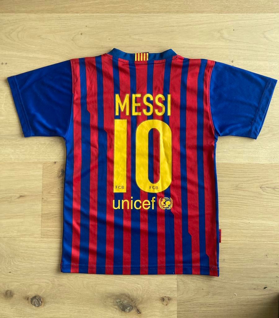 Messi voetbal trui FC Barcelona ‘11-‘12 / kindmaat 8, Verzamelen, Ophalen of Verzenden, Shirt