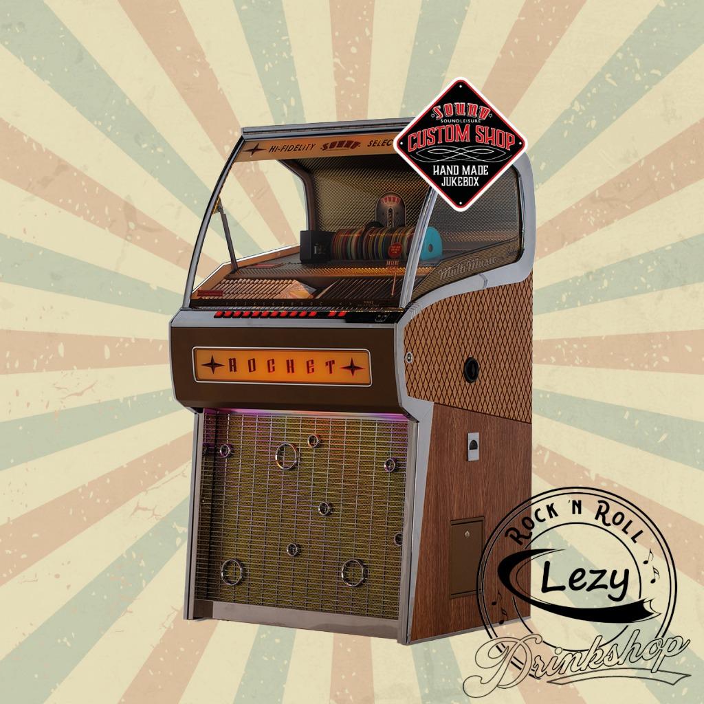 Sound Leisure Rocket Jukebox (Nieuw), Collections, Machines | Jukebox, Enlèvement, Neuf, 1970 à nos jours, Autres marques