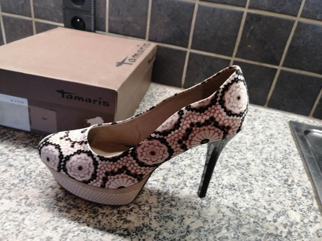 PUMPS MERK TAMARIS - MAAT 38 – NIEUW NIEUWPRIJS 59.95 EURO, Tamaris, Pumps, Nieuw, Ophalen of Verzenden