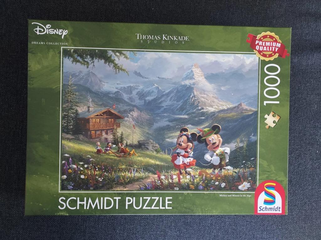 Schmidt puzzel, Hobby en Vrije tijd, Ophalen of Verzenden, 500 t/m 1500 stukjes, Gebruikt, Legpuzzel