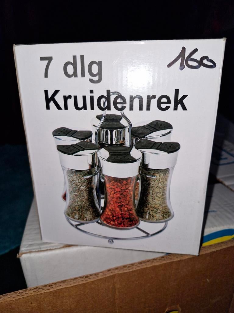 Nieuw kruidenrek 7 delig, Enlèvement ou Envoi