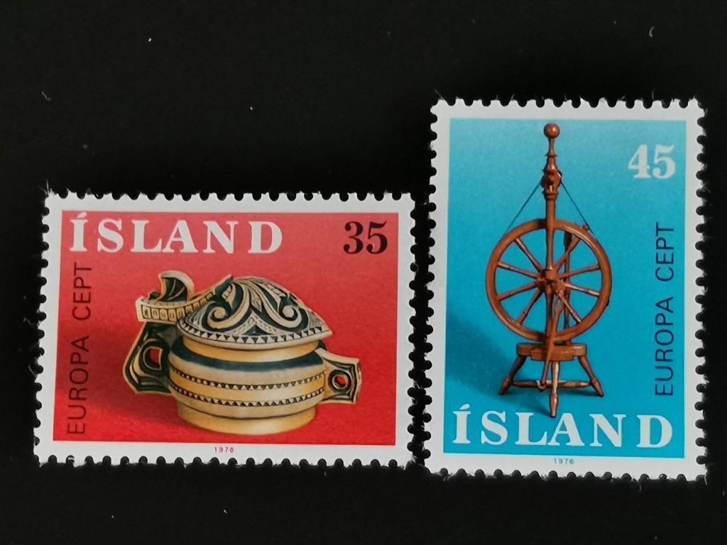 Ijsland 1976 - Europa CEPT - kunstambachten**, Ophalen of Verzenden, IJsland, Postfris