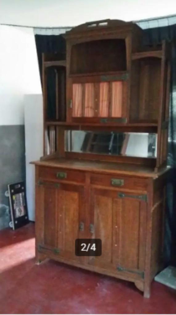 Buffetkast Art deco kast antieke buffetkast, Huis en Inrichting, Ophalen, Zo goed als nieuw, 50 tot 75 cm, Met deur(en)
