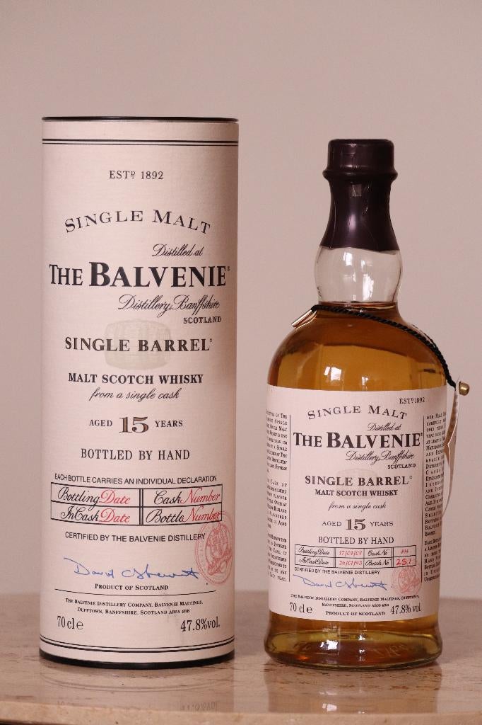 Balvenie 15yo Single Barrel 2008/1993, Verzamelen, Ophalen, Nieuw