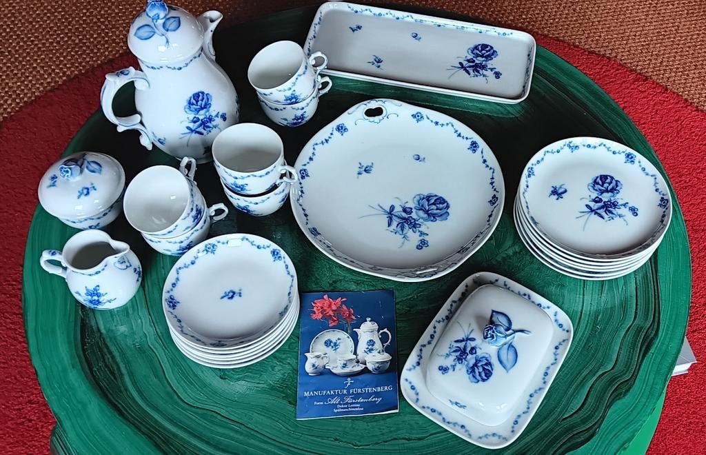 Servies Furstenber, Ophalen