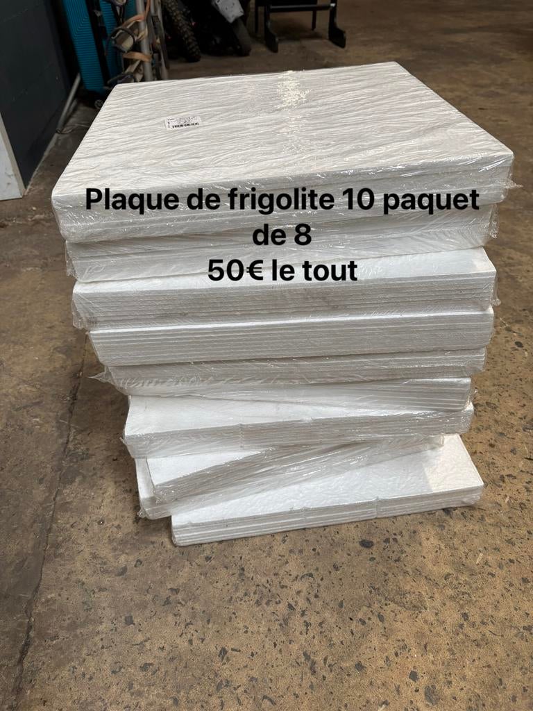 Plaque de frigolite, Enlèvement, Neuf, Autres matériaux