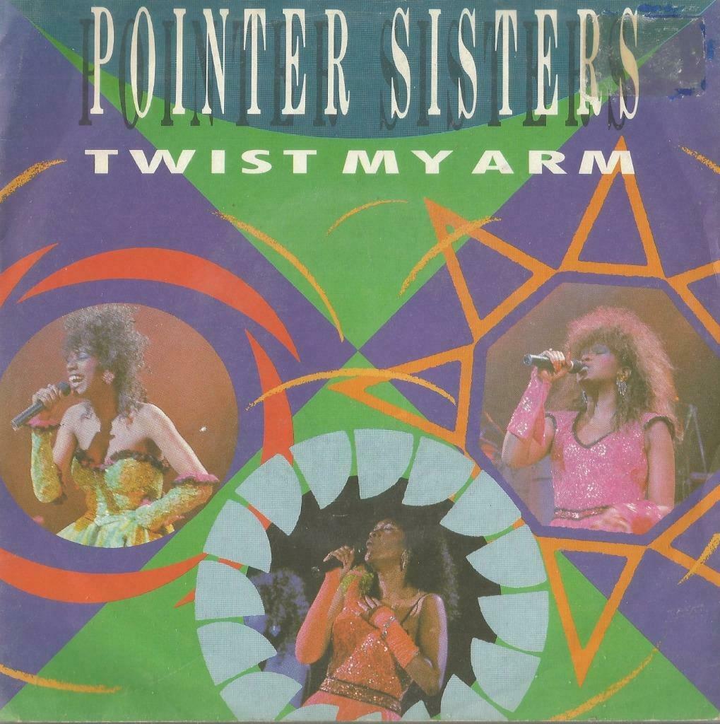 Pointer Sisters – Twist my arm / Easy persuasion – Single, Gebruikt, 7 inch, Single, Ophalen of Verzenden