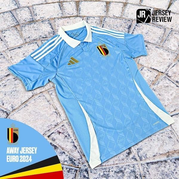België Voetbal Uitshirt Nieuw Origineel EURO 2024, Verzenden, Zo goed als nieuw