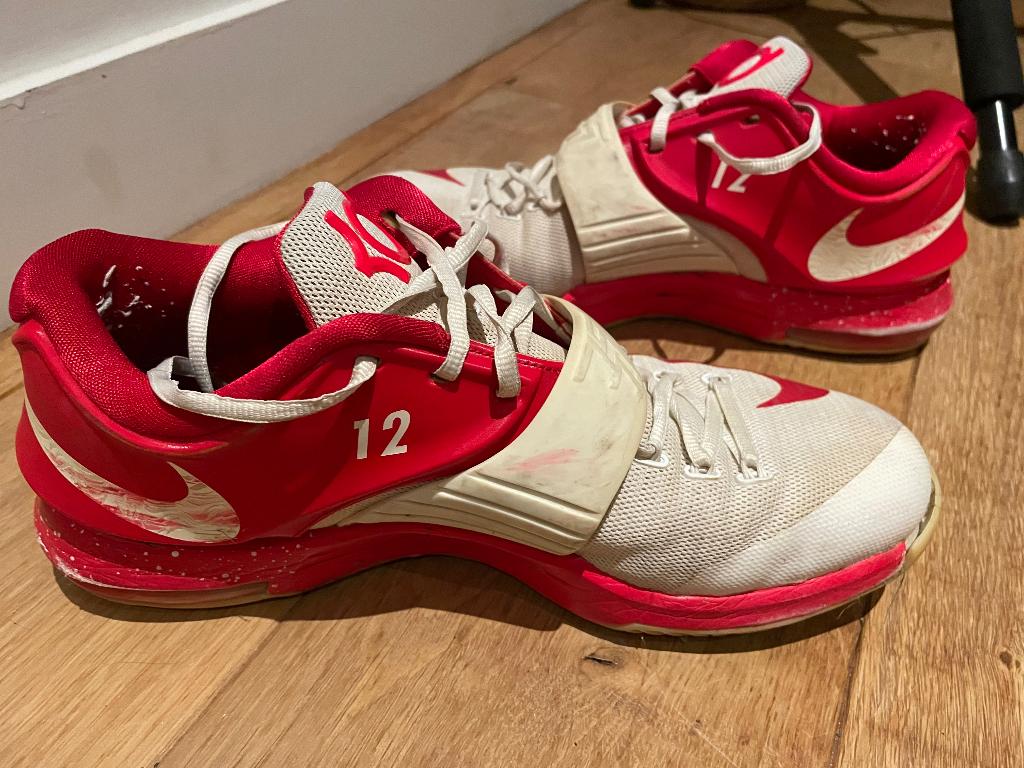 Nike KD 7 "Christmas/Egg Nog" sneakers, Gebruikt, Nike, Overige typen, Ophalen of Verzenden