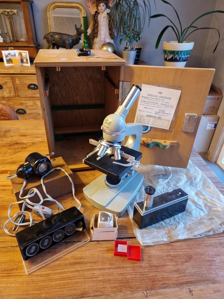 Microscope Kyowa Tokyo 1964, Enlèvement ou Envoi, Utilisé